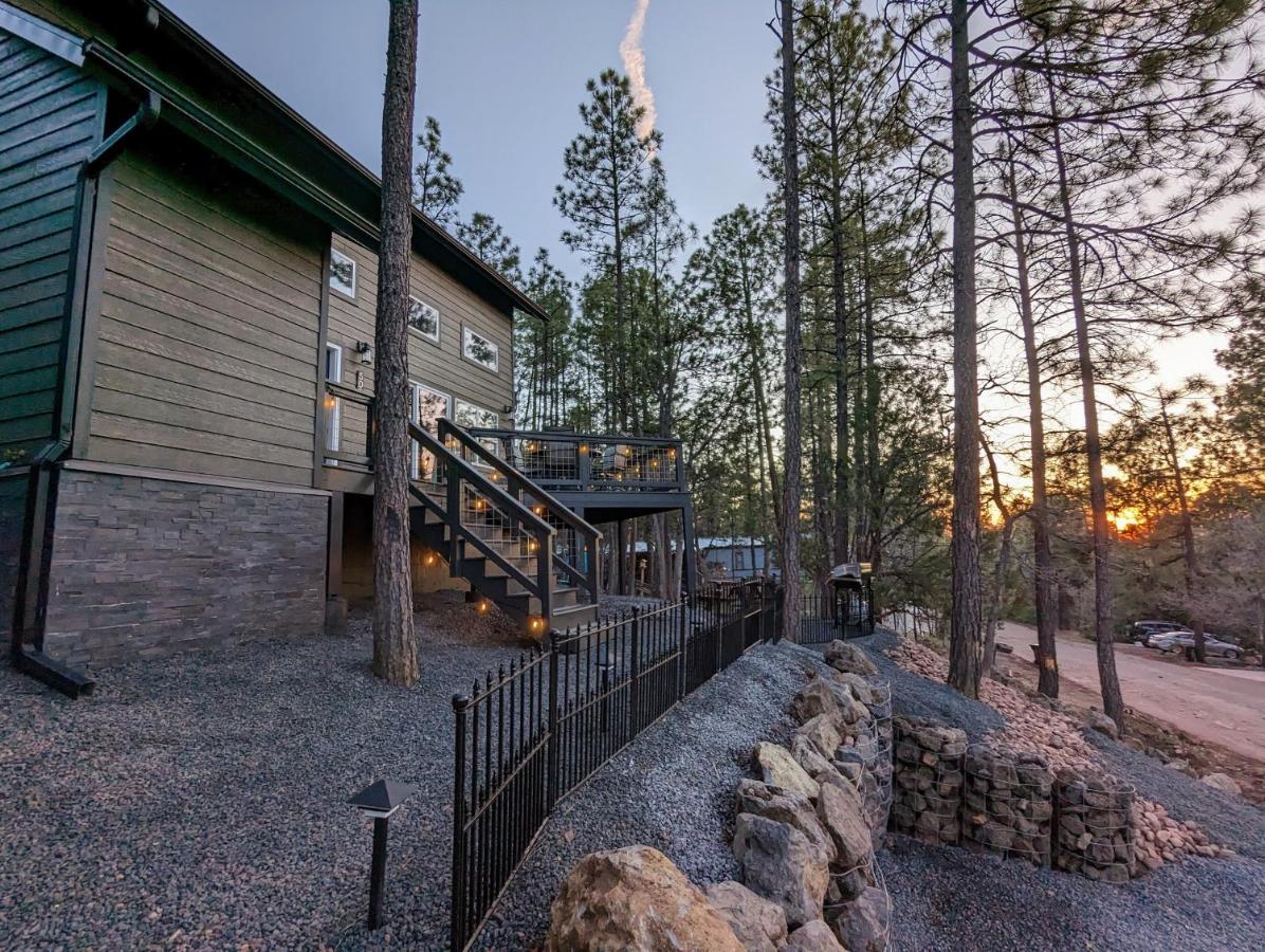 Hillside Hangout 3Bd/2Ba, Elevated Deck Sunsets Pinetop-Lakeside Exterior photo
