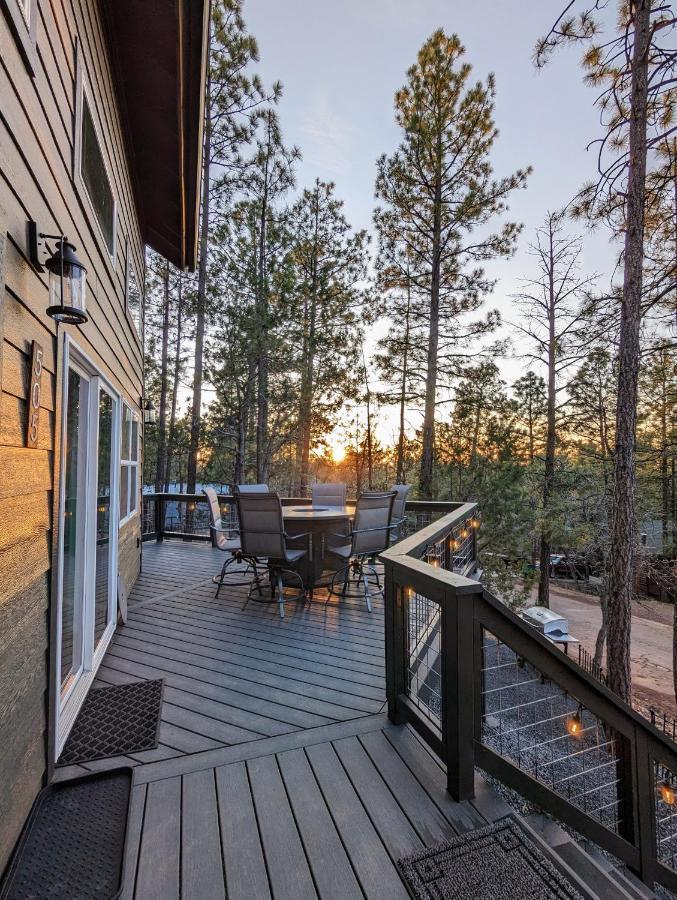 Hillside Hangout 3Bd/2Ba, Elevated Deck Sunsets Pinetop-Lakeside Exterior photo